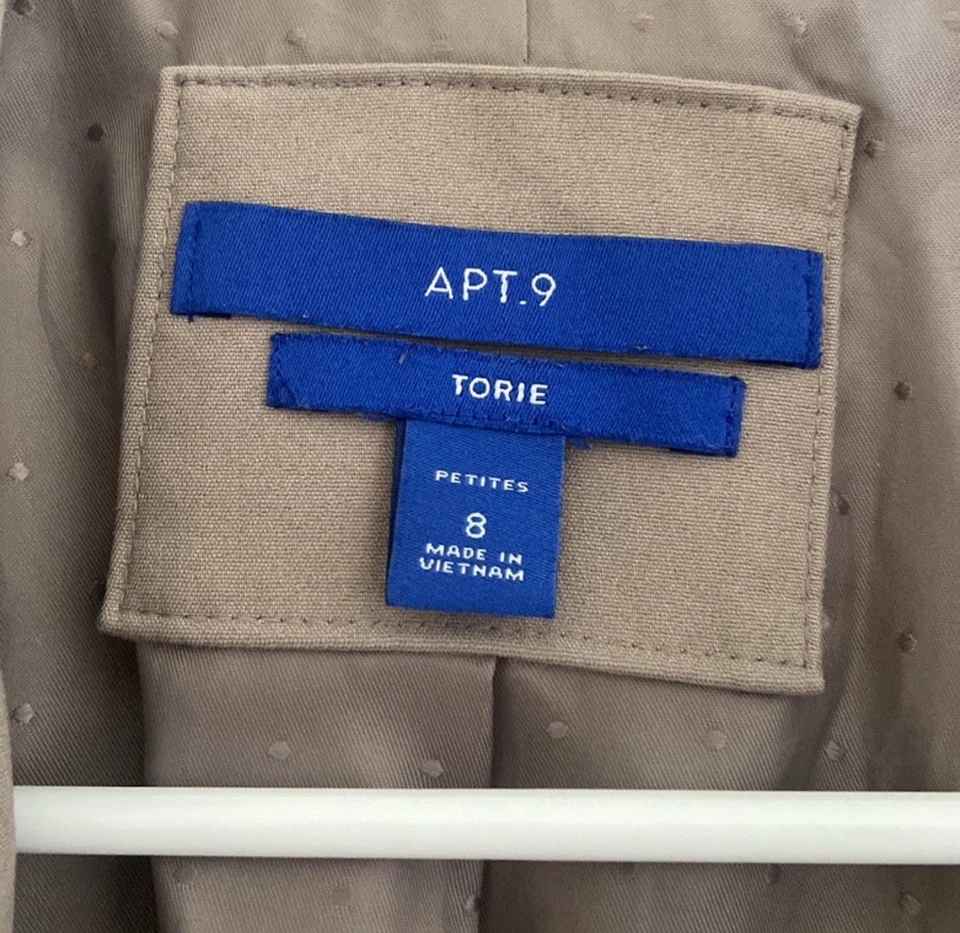 Blazer Abrigo Traje Torie APT 9 8P Foto 2 de 4