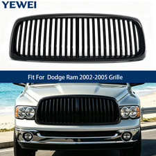 Front Upper Grille For 2002 2003 2004 2005 Dodge Ram 1500 2500 3500 Black Ram Front Upper Grille For 2002 2003 2004 2005 Dodge Ram 1500 2500 3500 Black Ram