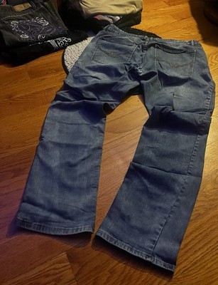 Roca Wear Y2K Dark Jeans with Embroidered Back Pockets