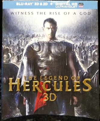   The Legend of Hercules 3D (Blu-ray 3D + Blu-ray w/Slipcover) Action Adventure