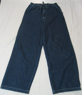 FB SISTER Damen Wide Leg Jeans S / M / L dunkelblau