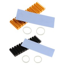 2 Pack M.2 2280 SSD Heatsink Cooler Solid State Drive Heat Sink Cooling Kit