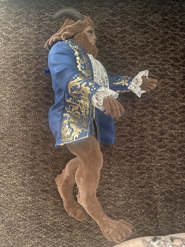 Hasbro Disney Beauty & the Beast Grand Romance Flocked Beast Doll (2016) - Picture 5 of 10