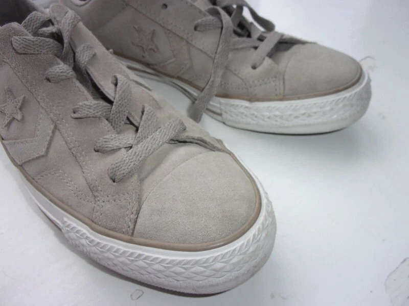 Scarpe da ginnastica basse CONVERSE ALL*STAR LEATHER grigie taglia UK 5