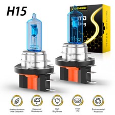 FOR Alfa Romeo Stelvio 2019 Halogen headlamps Kit H15 High beam white 2PC