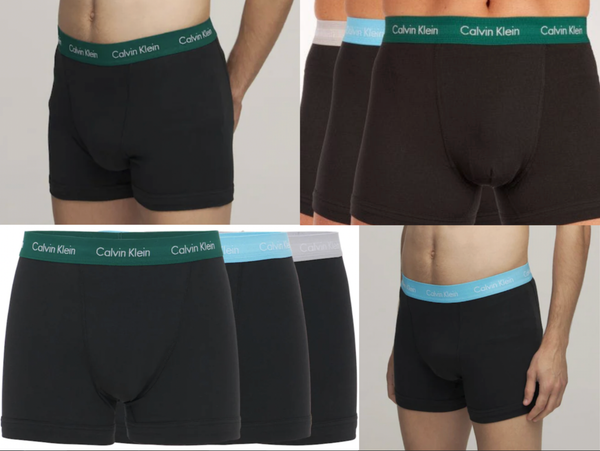 Calvin Klein Underwear 3 Pack Stretch Trunks UnterwÄSche Three Boxer Briefs S-image