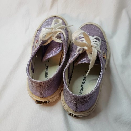 Superga Little Girls Sneakers, size 13.5 eBay