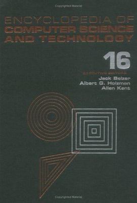 Encyclopedia of Computer Science and Technology, Hardcover by Belzer, Jack; H...