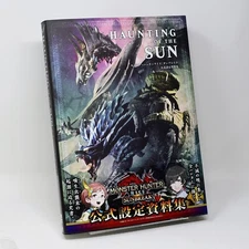 Monster Hunter Rise Haunting of The Sun Sunbreak Official Design Works Art Book