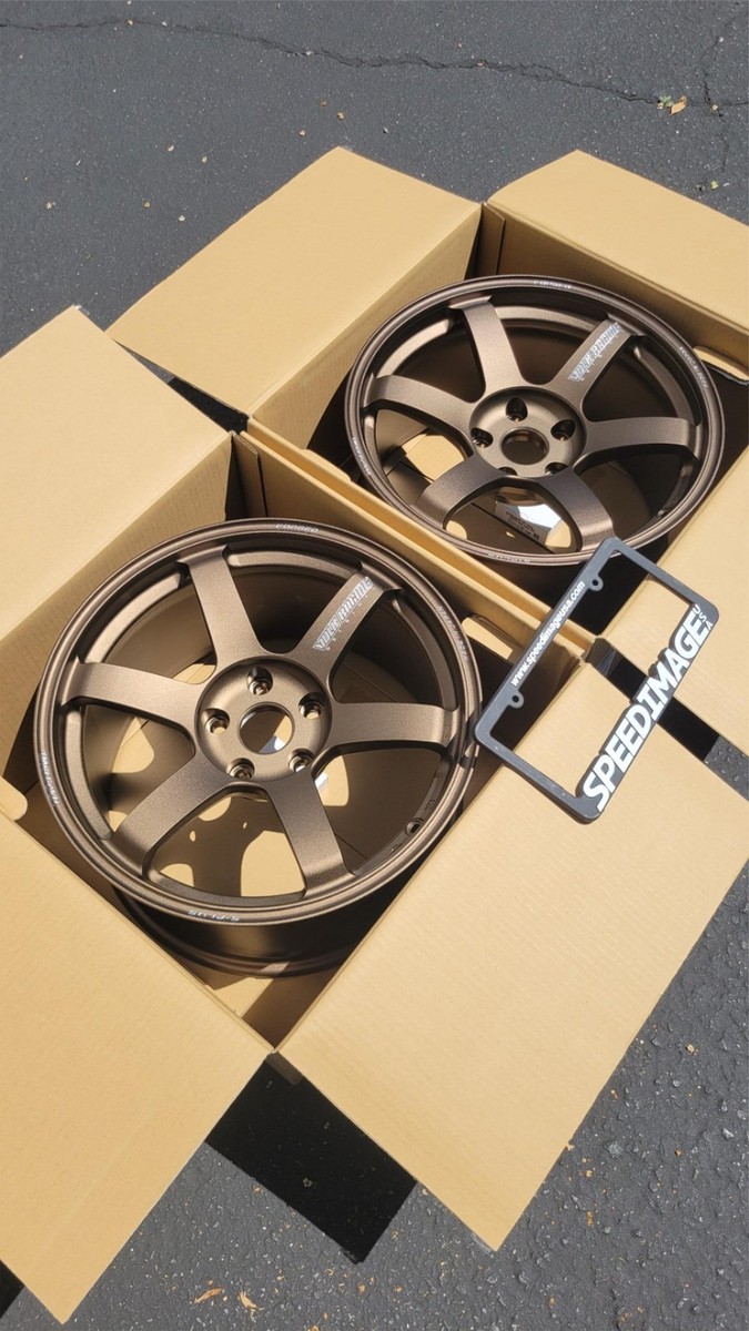RAYS Volk Racing TE37 Saga S-PLUS 18x10 +25 5x120 Bronze Wheels