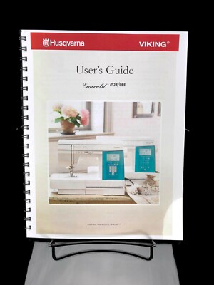 Husqvarna Viking Emerald 203/183 Instruction Manual: Protective Covers 47 Pages