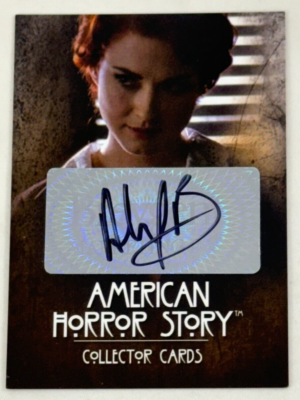 アレクサンドラ・ブレッケンリッジ直筆サイン入り写真…アメリカンホラーストーリー AMERICAN HORROR STORY PROMO CARD ALEXANDRA BRECKENRIDGE AUTOGRAPH
