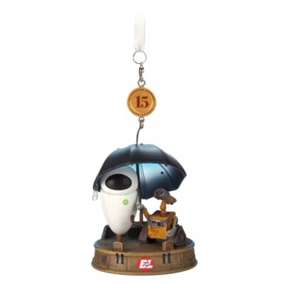 BRAND NEW 2023 DISNEY SKETCHBOOK LEGACY ORNAMENT WALL-E & EVE 15 ANNIVERSARY