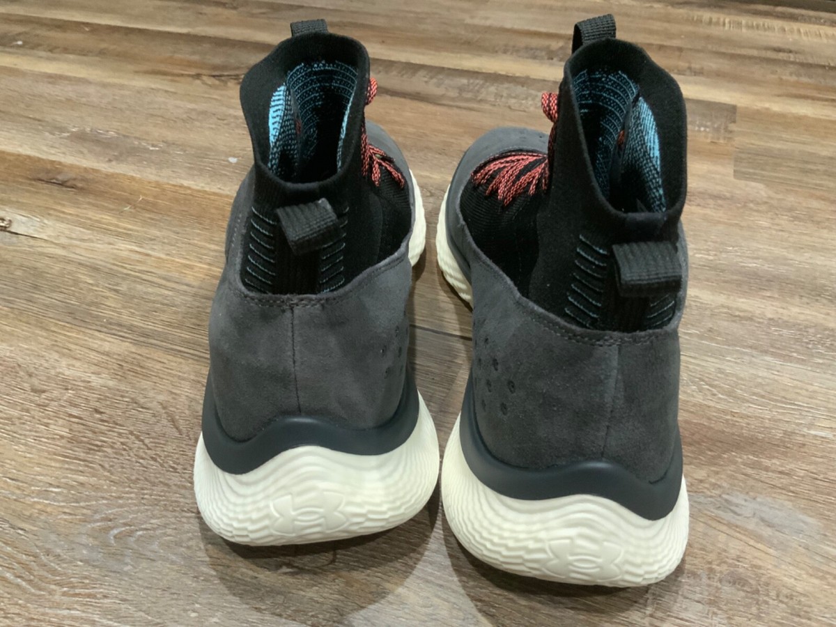 New Under Armour Curry 4 FloTro  Jet Grey Black 3024861-101 Men\'s Sz 13.5 Curry 4 FloTro Jet Grey Under Armour | Mercari main image 2
