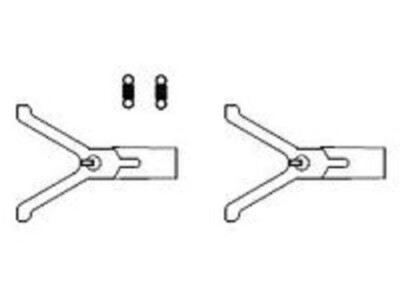 Piko HO 53000/01 DRG II Rudder and Spring