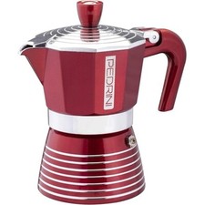 Pedrini Infinity Italian Espress Coffee Maker 6 Cup Red (LIMITED EDITION)