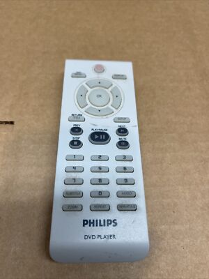 OEM GENUINE  PHILIPS 3141 0793 6321 Remote Control DVD Player Tested DD-2108