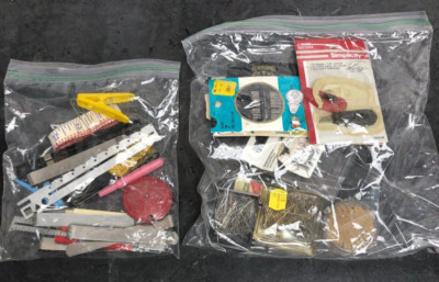 Assorted sewing materials
