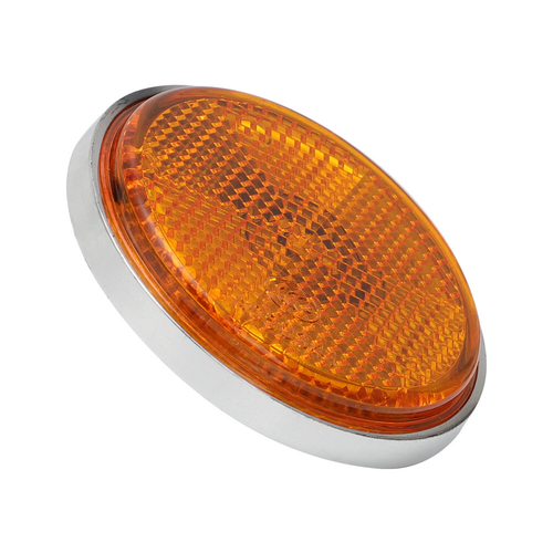 Japan Made Reflectors Amber Front Fork Reflector Pair For Honda CB350 CL350 CB450 CL450 CB500 CB750 | Made In Japan Cb650r Headlight - Foto 5