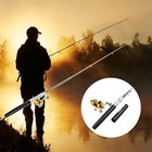 Aluminum alloy Rod Reel Combo Outfit Fly Fishing Complete Full Kit Extended 39in