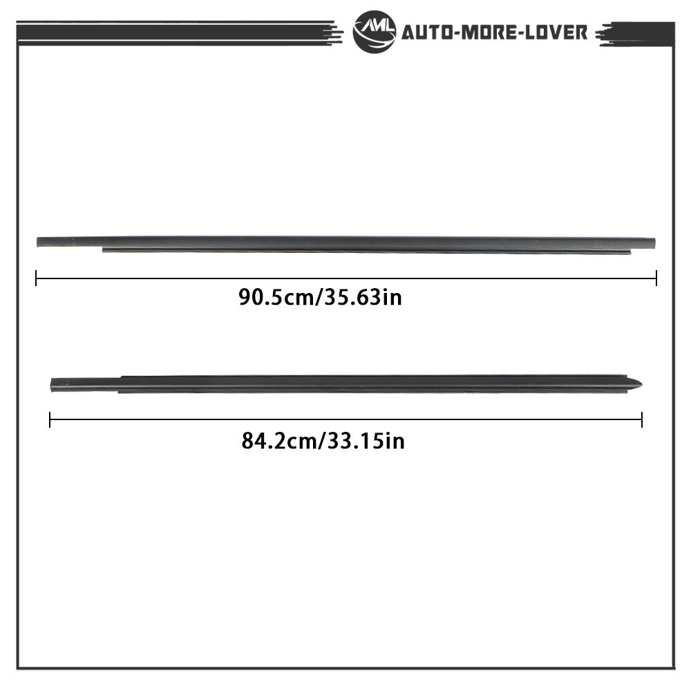 Guarnizioni Per Finestrini Dodge Ram 1500 2500 3500 2009-2021 - ItranMc 4 Pezzi - Foto 4
