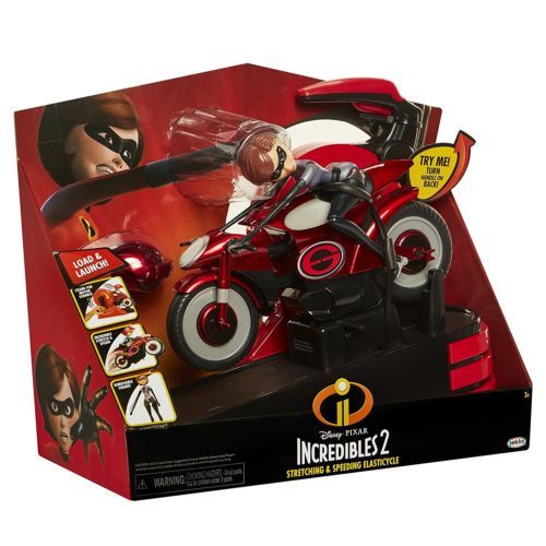 new walt Disney Pixar Incredibles 2 Stretching Speeding Elasticycle Elastigirl | eBay