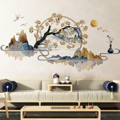 Wall Sticker Tree Branch Decal Vinyl Mural Arts Living Bedroom Kids Home Decor