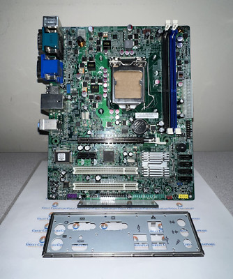 Powerspec H67H2-CM V1.0 System Motherboard w/Faceplate TESTED!