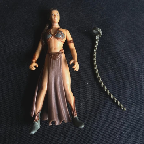 Star Wars: Princess Leia as Jabba's Prisoner Power of the Force Figure Complete