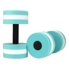 2 Pack Aerobics Foam Dumbbells Swimming Exercise Barbell Q9U56395