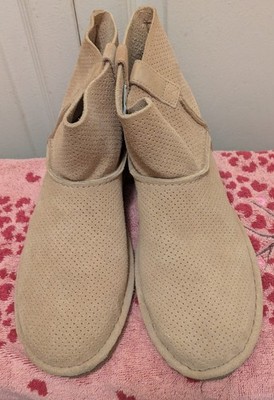 UGG Classic Unlined Mini Perf Ankle Boot 1016852 Size 9