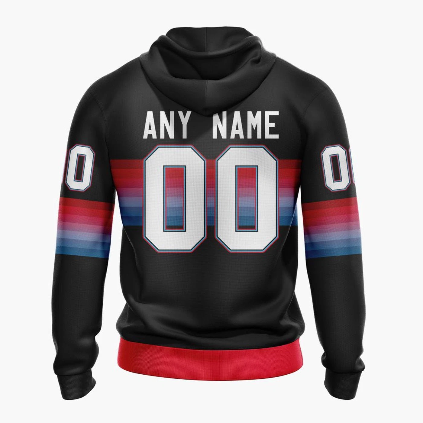 Personalized Bloomington Bison Special Gradient Design Hoodie