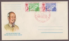 South Vietnam FDC Cover Voting 15-04-1976