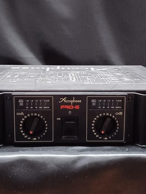 Used Accuphase PRO-6 Dual Channel Power Amplifier 1991 Vintage Tested apan g125