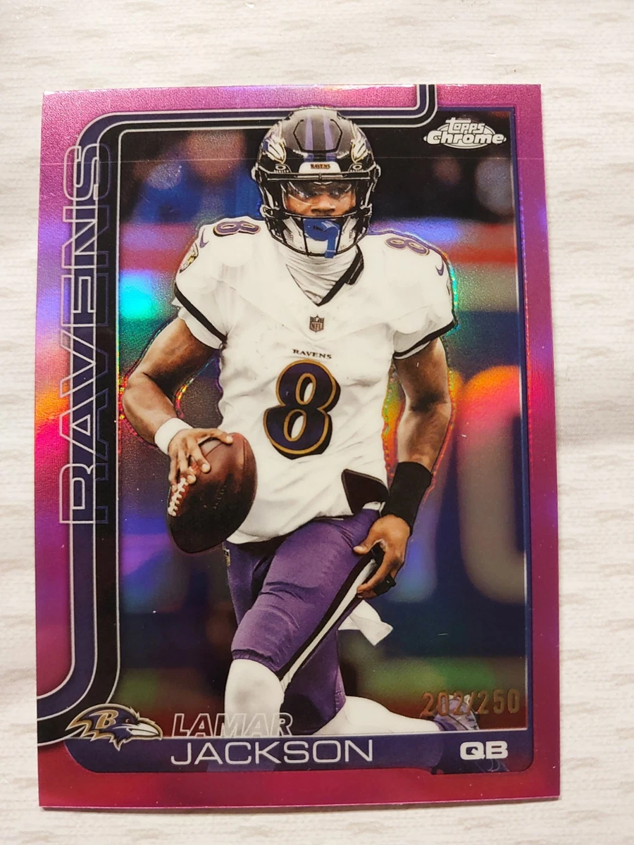 Lamar Jackson Football Serial Numbered Sports Trading Cards