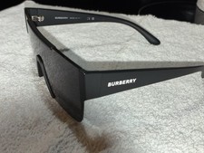 Burberry Men's Square Sunglasses 38/140mm BE4291 Black/Gray Luxury Glasses