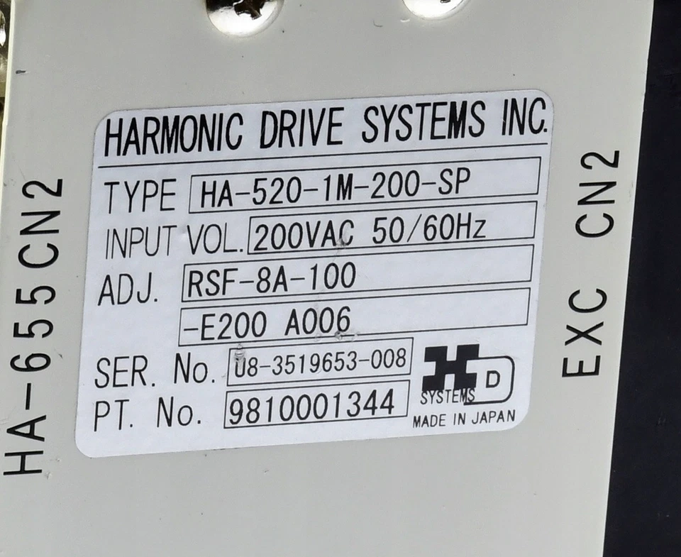 Harmonic Drive HA-520-1M-200-SP CNC Controller  - Image 2 of 3