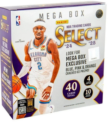 2024-25 Panini Select NBA Mega Box BRAND NEW FACTORY SEALED