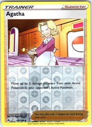 Agatha 129/198 Chilling Reign Reverse Holo