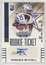 2014 Panini Contenders Terrance Mitchell #242 Auto 2t7