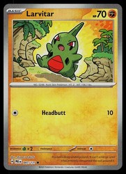 Larvitar (Master Ball Pattern) 047/131 Prismatic Evolutions
