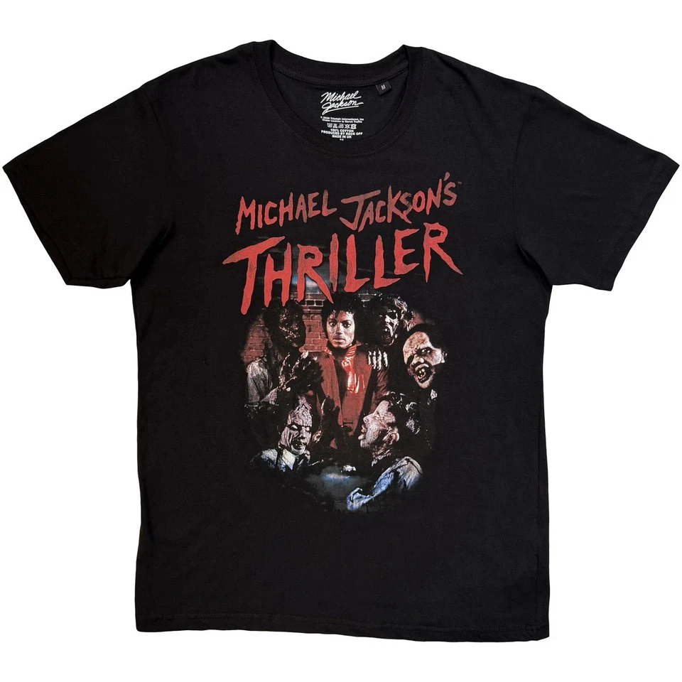 MICHAEL JACKSON - Thriller Zombies T-Shirt Größe M - OFFICIAL MERCHANDISE - Bild 1 von 1