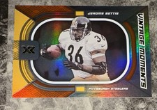 2021 Panini XR Vintage Moments Red 33/49 Jerome Bettis #VM-14 HOF