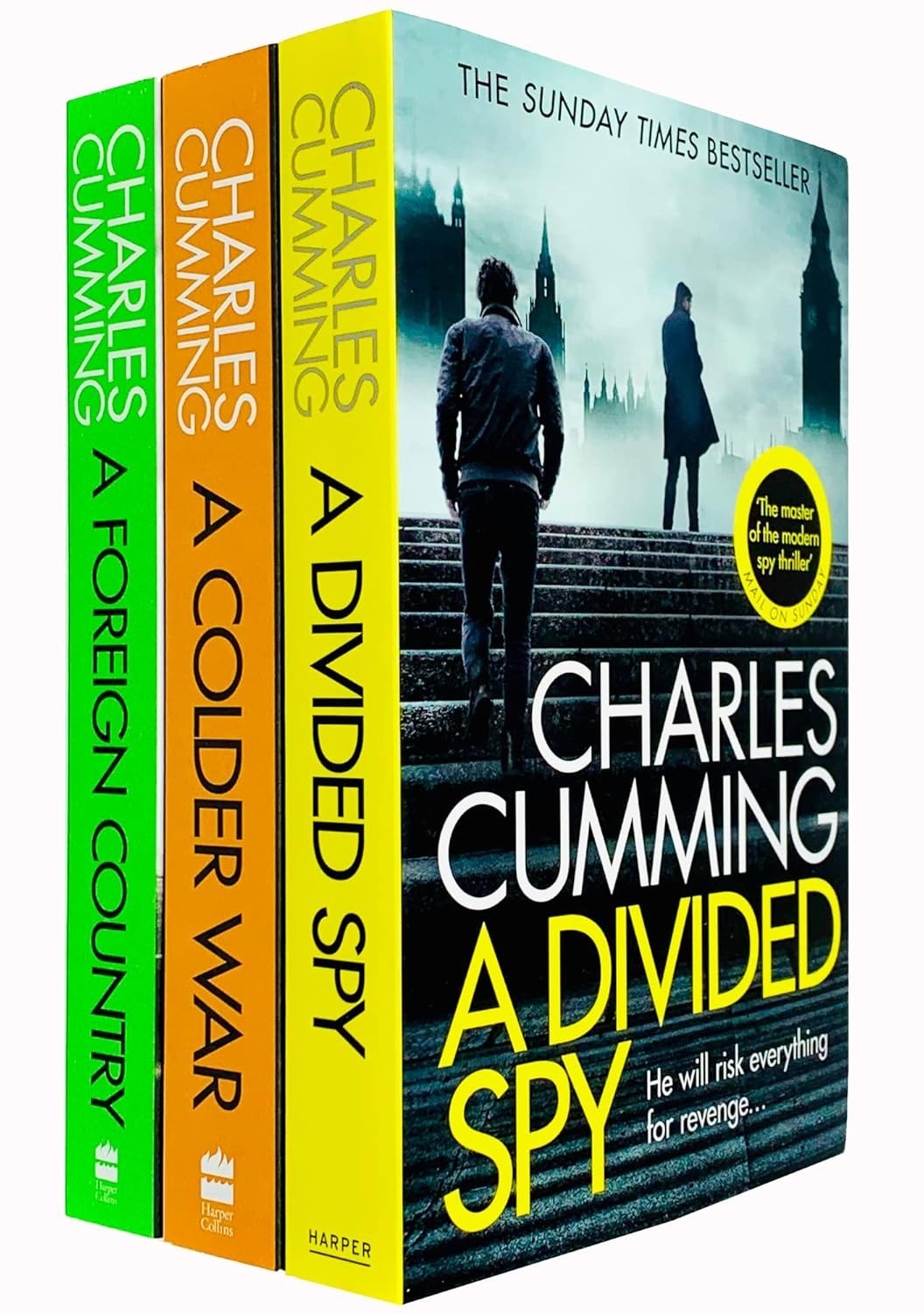 Thomas Kell Spy Thriller Series 3 Books Collection Set by Charles Cumming Colder