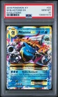 2016 POKEMON XY EVOLUTIONS #22 M BLASTOISE EX PSA 10