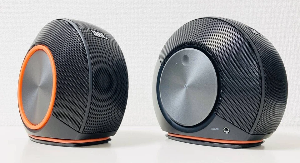 NEW JBL Pebbles Bass Powered Speaker PEBBLESBLKJN USB DAC Black  From Japan - Image 4 of 4