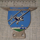 REPRODUCTION AERO-CLUB BROOKLANDS METAL & CLOISONNE CAR GRILLE BADGE/ MG TRIUMPH — photo 3