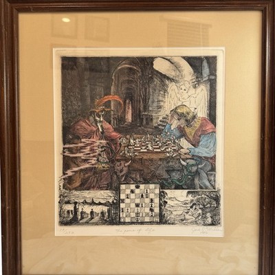 Jack R Miller Signed & Numbered  15/250 ART  The Game Of life 