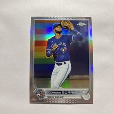 2022 TOPPS CHROME REFRACTOR LOURDES GURRIEL JR. TORONTO BLUE JAYS #206