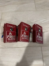 (1) Fire Lite BG-8 Fire Alarm Pull Station